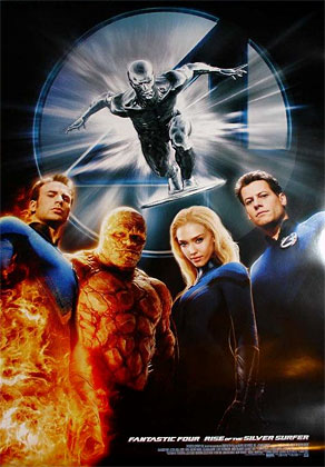 Fantastic Four Rise of the Silver Surfer Poster