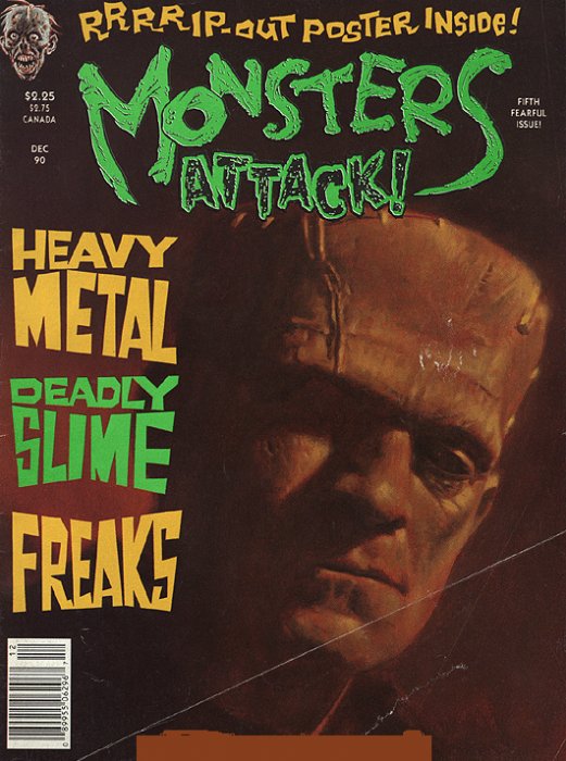 Monsters Attack comic magazine