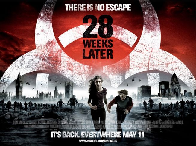 28 Weeks Later movie posters