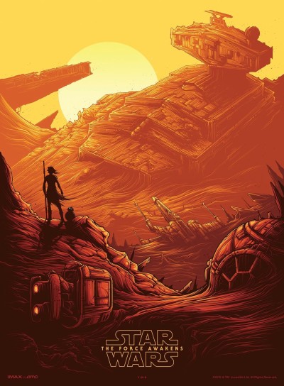 force awakens imax posters