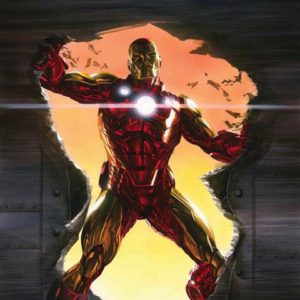 Alex Ross Iron Man painting