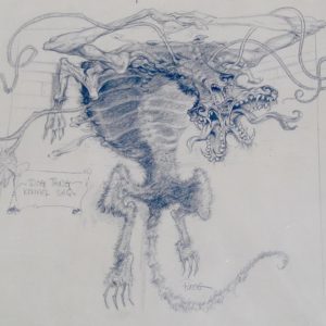 Mike Ploog The Thing concept art