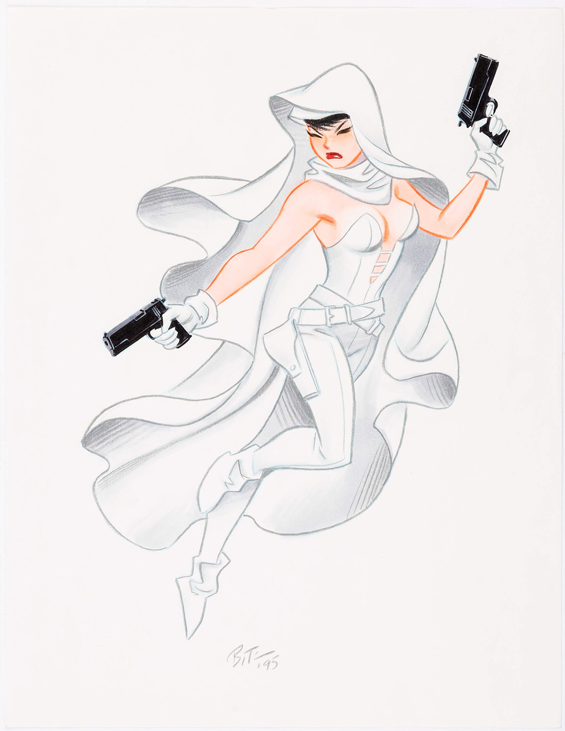 Bruce Timm Ghost pinup