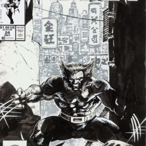 Jim Lee Wolverine #24 cover