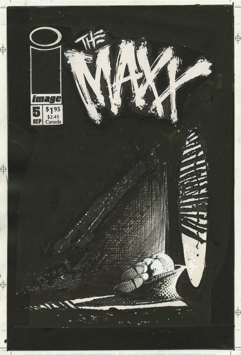 Sam Kieth The Maxx #5 cover