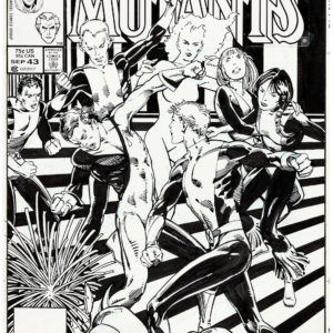 Barry Windsor-Smith New Mutants #43 Cover