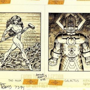 Art Adams Marvel cards illustrations