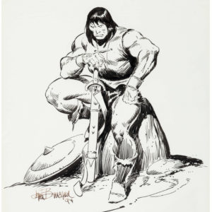 John Buscema Conan illustration
