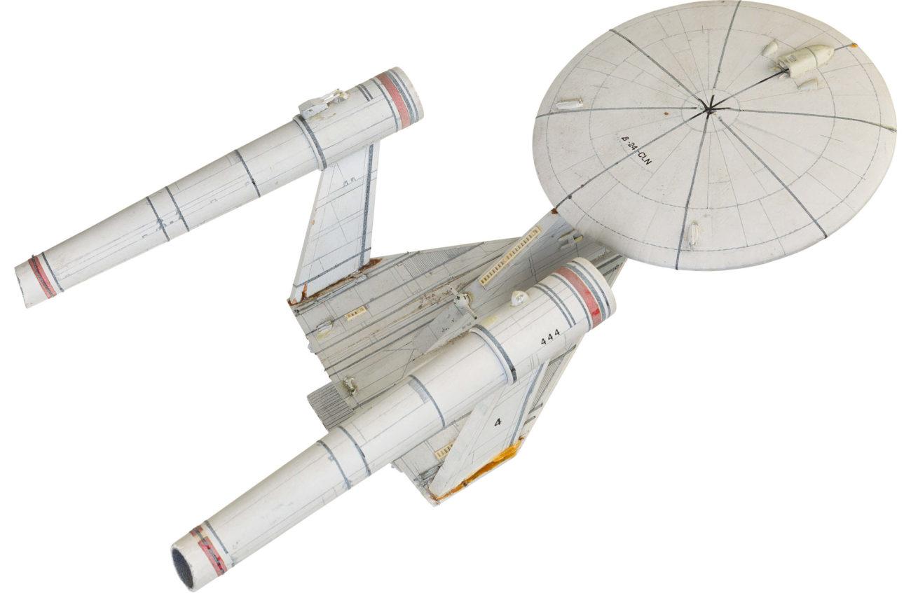 Star Trek The Next Generation Ralph McQuarrie U.S.S. Enterprise Study Model