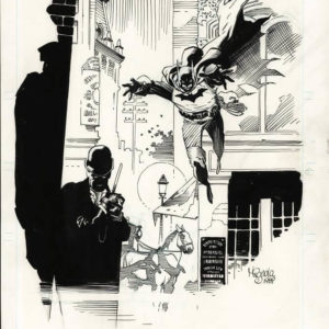 Mike Mignola Batman Gotham By Gaslight drawing