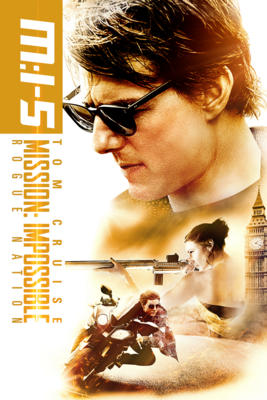 Mission Impossible 5 DVD Cover