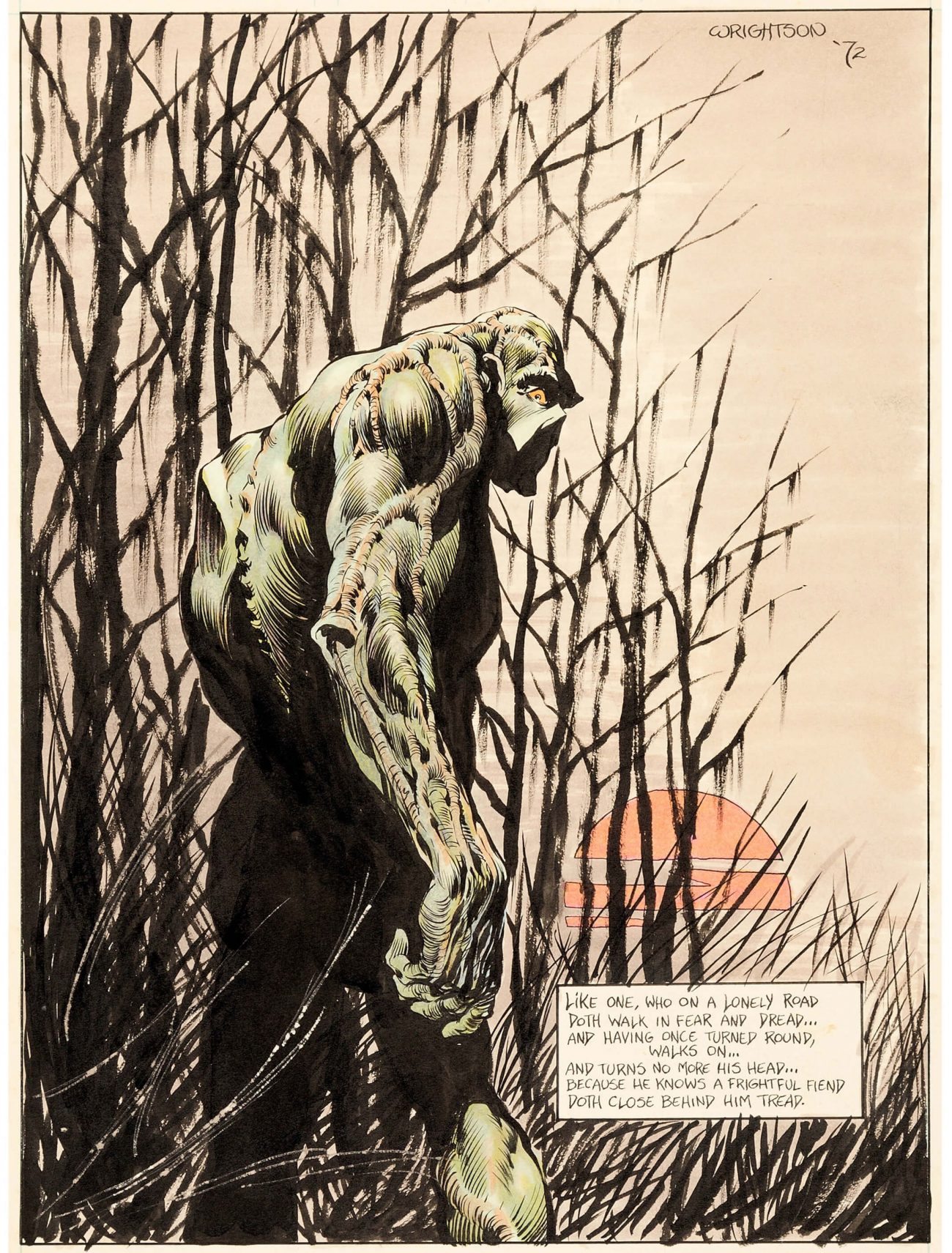 Bernie Wrightson Swamp Thing