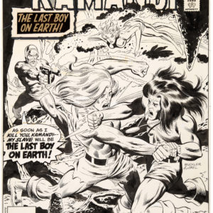 Rich Buckler and Jack Abel Kamandi, the Last Boy on Earth #51 cover