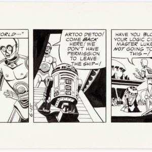 Russ Manning Star Wars daily comic strip