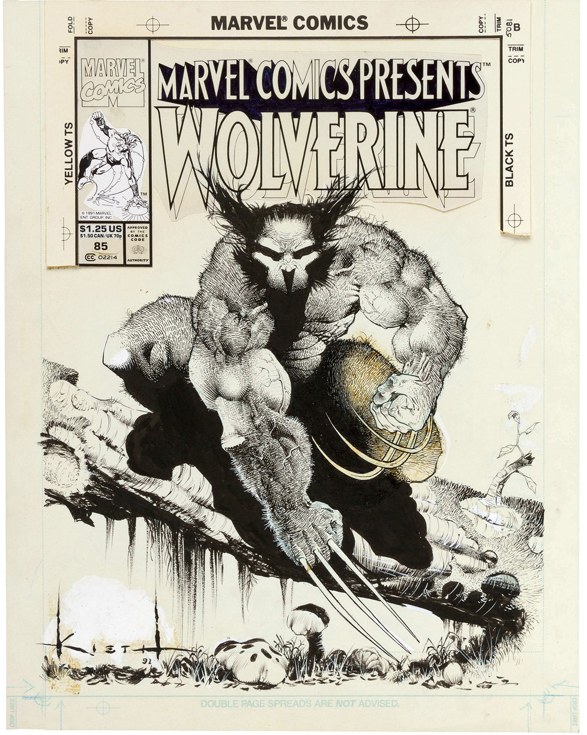 Sam Kieth Marvel Comics Presents #85 cover