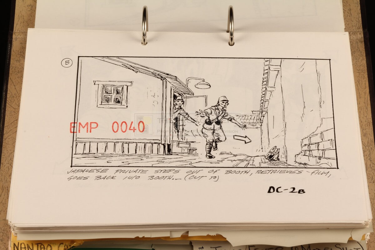 Empire of the Sun storyboards