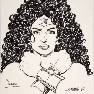George Perez Wonder Woman drawing