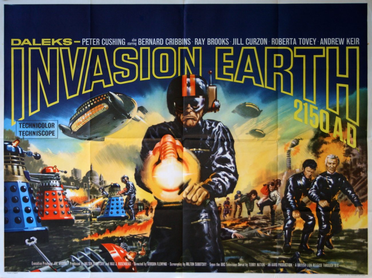 Daleks – Invasion Earth: 2150 A.D. poster