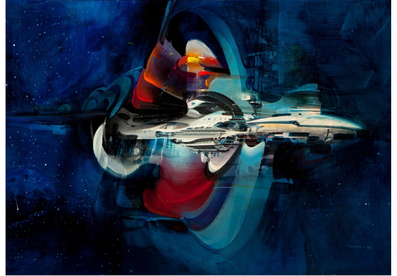 John Berkey spacescape