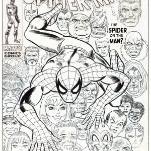 John Romita Sr. Amazing Spider-Man #100 cover