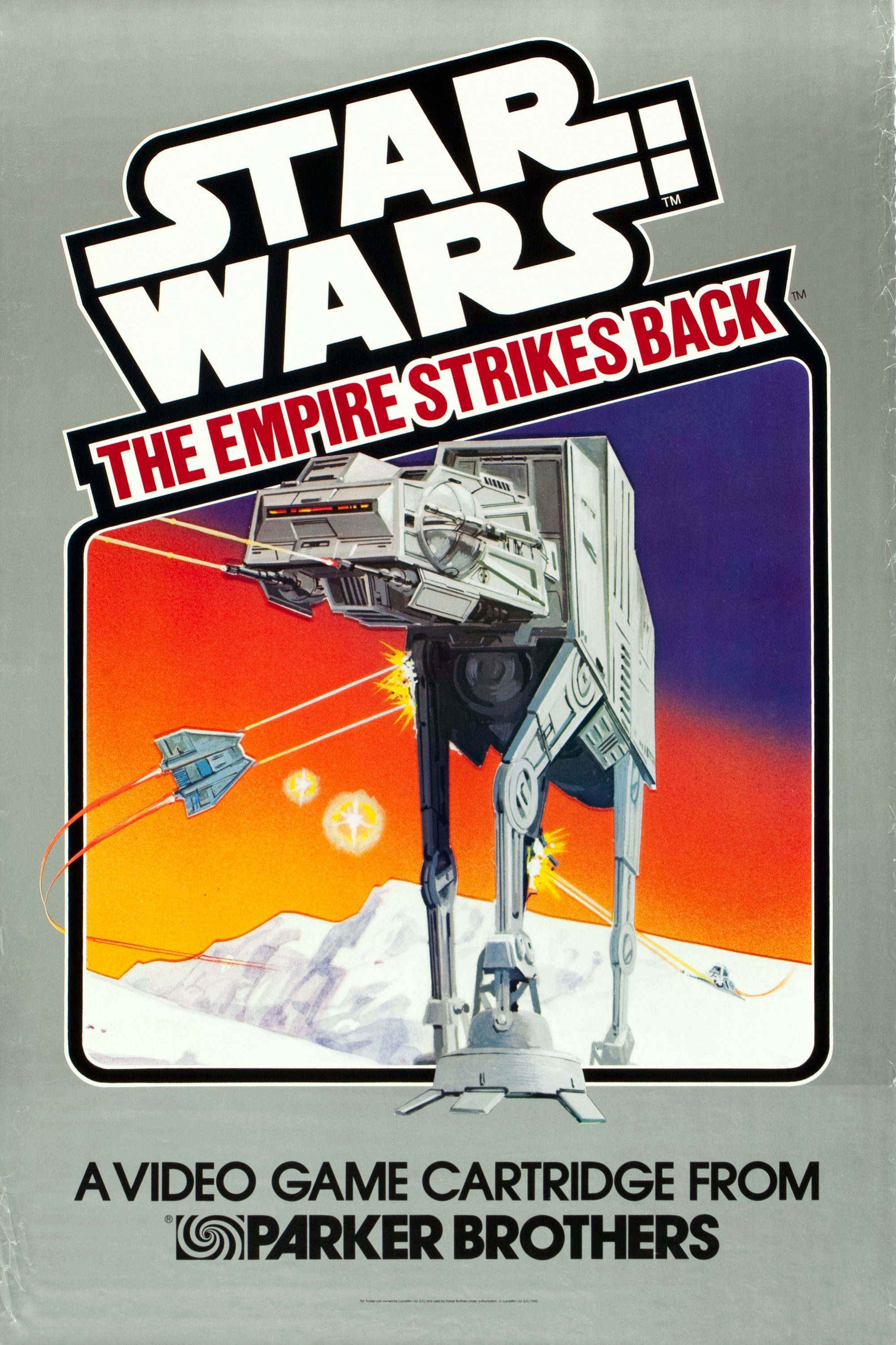 Star Wars: The Empire Strikes Back video game ad