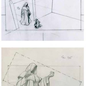 The Empire Strikes Back early storyboards