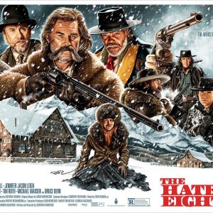 The Hateful Eight (2015) poster