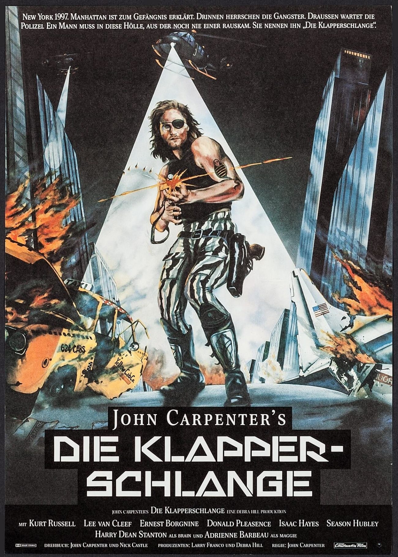 Escape from New York German poster