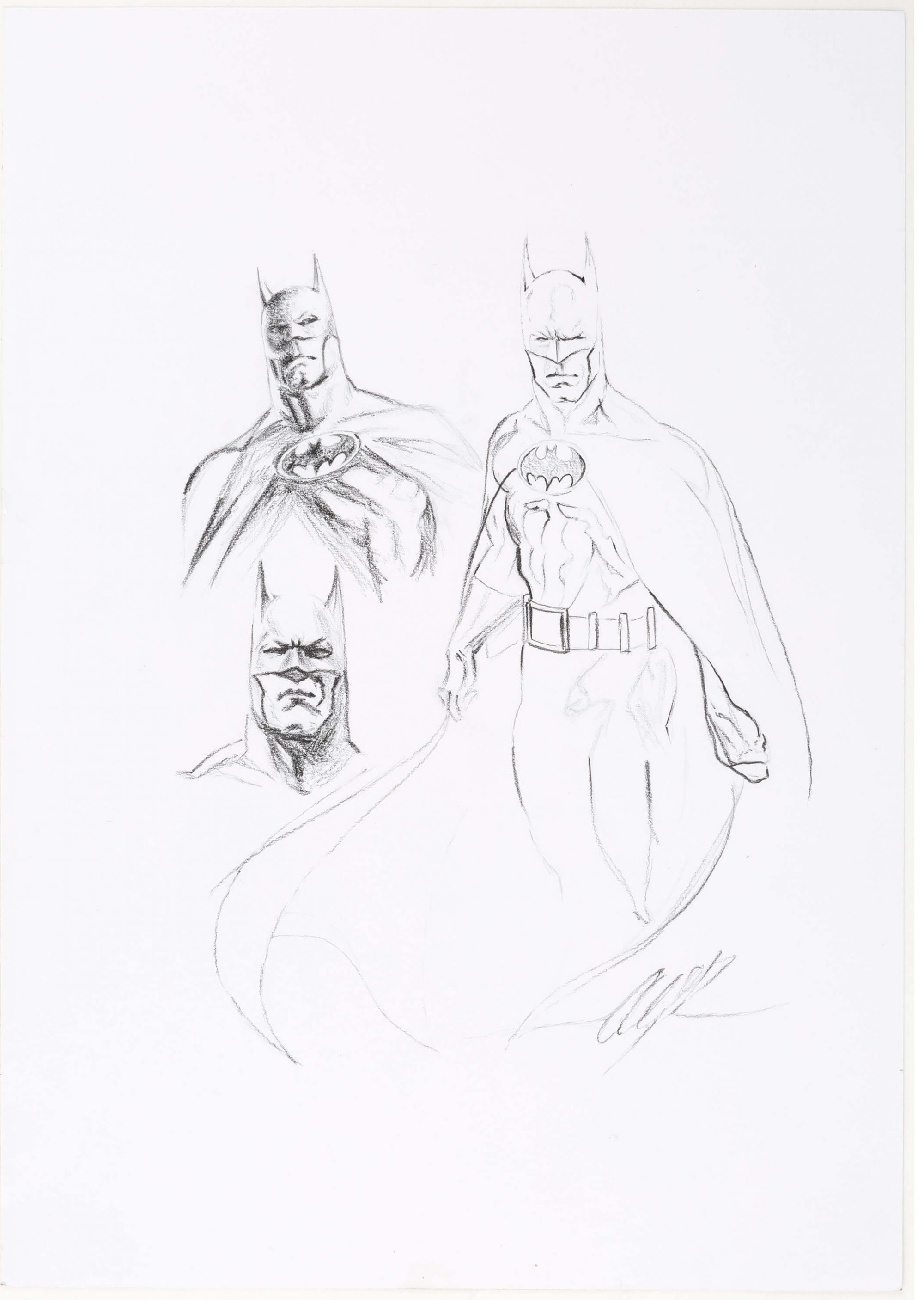 Alex Ross Batman sketch