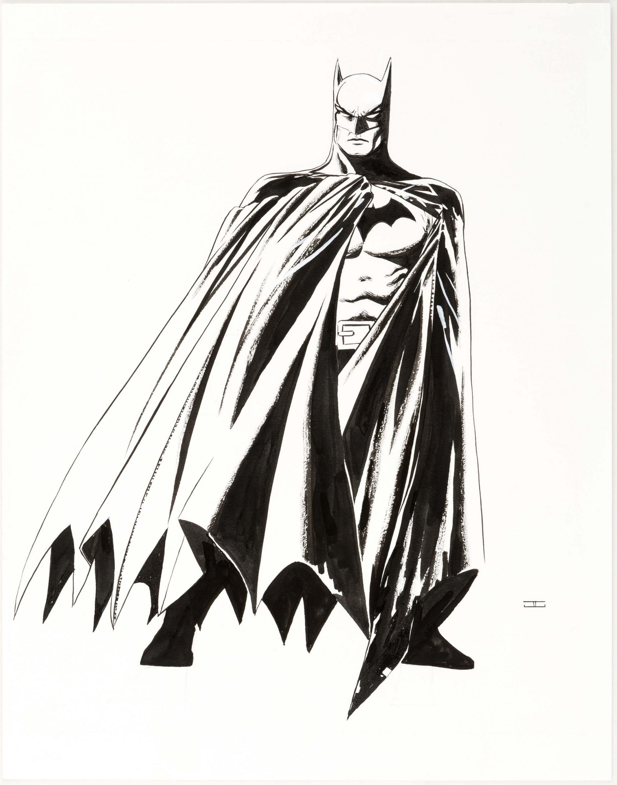 John Cassaday Batman drawing