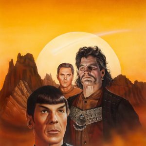 Keith Birdsong Star Trek paperback cover painting