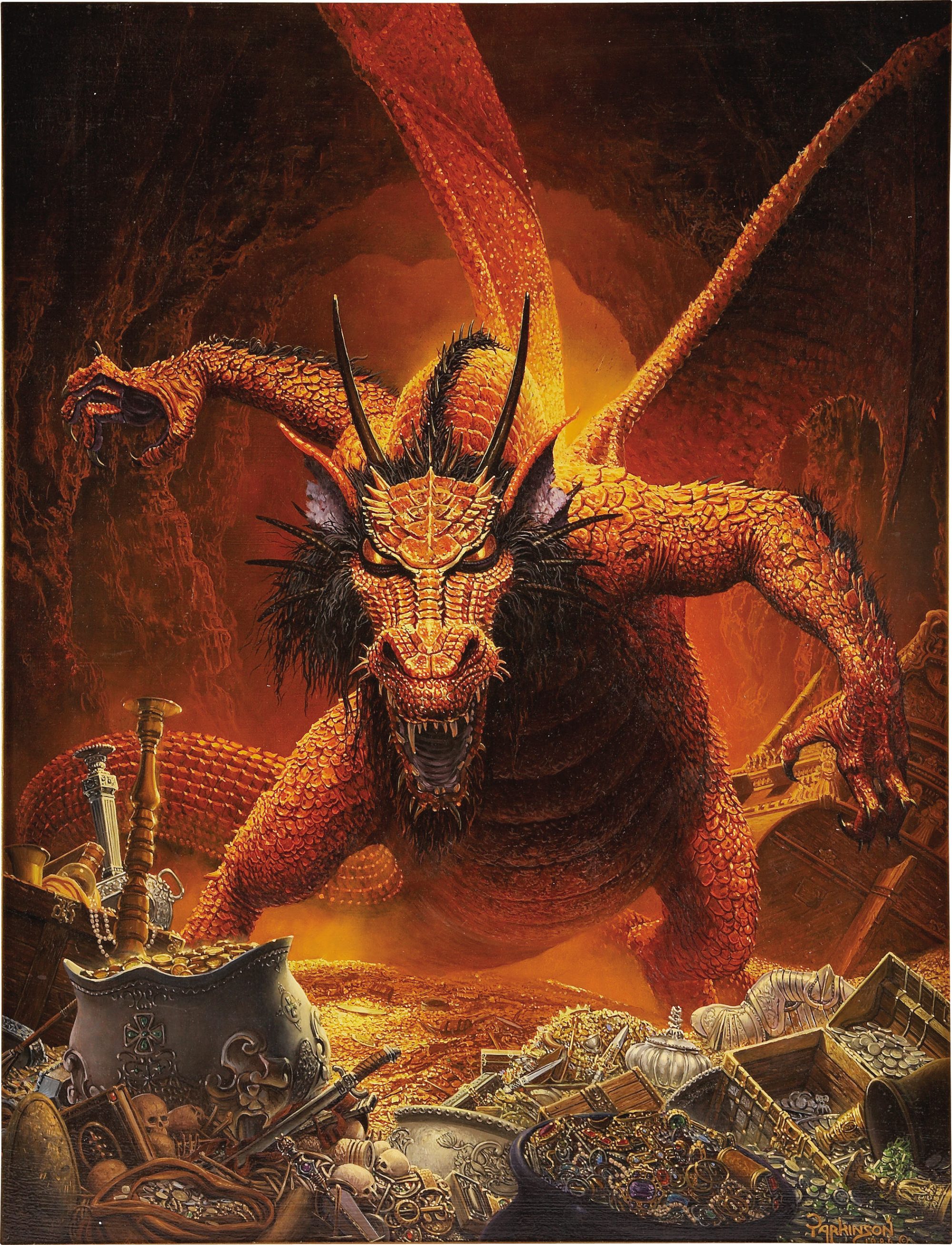 Keith Parkinson Dungeons and Dragons painting