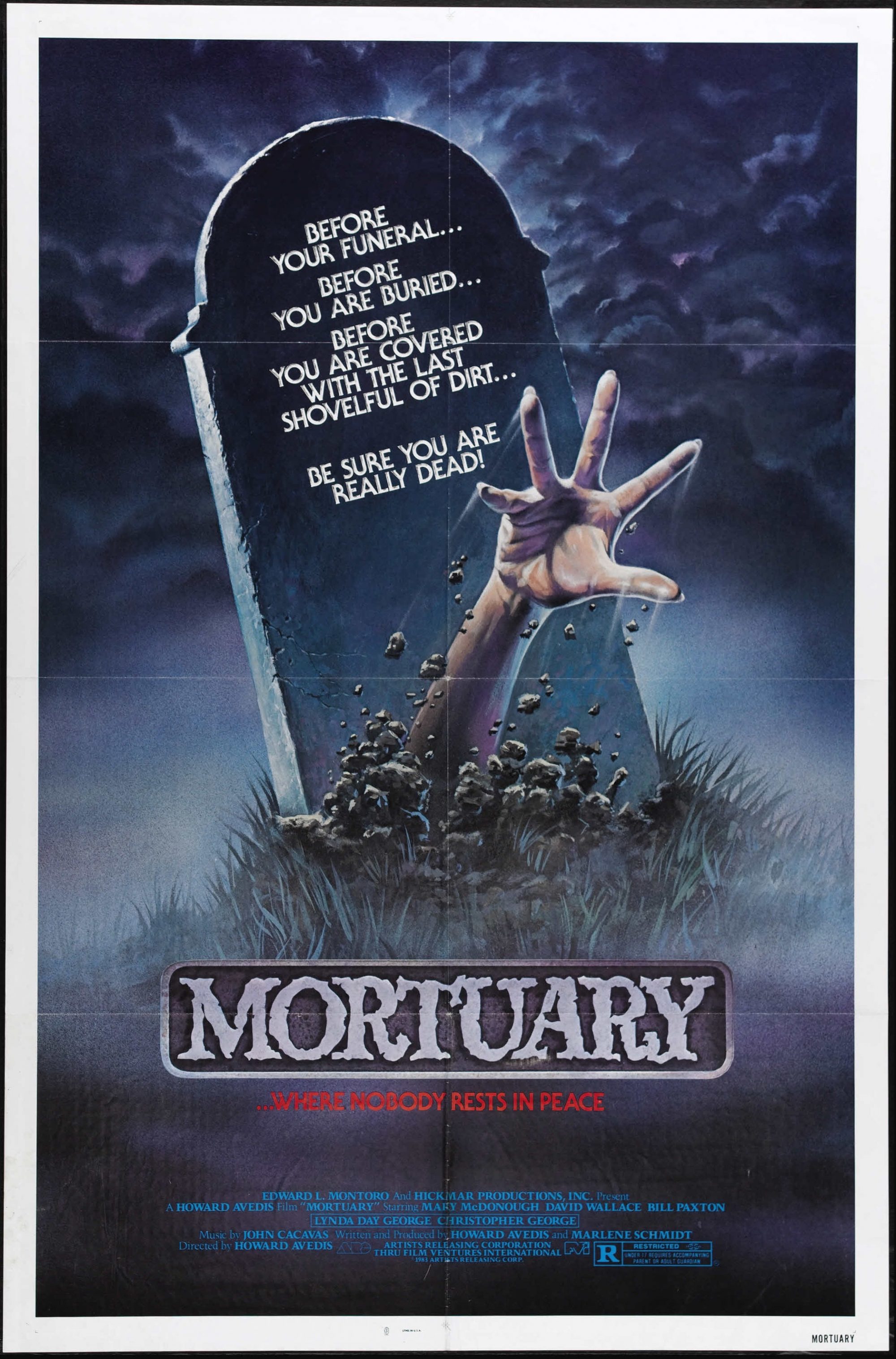Mortuary (1983) movie poster