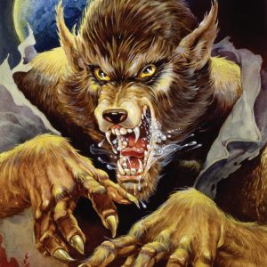 Mike Ploog werewolf painting
