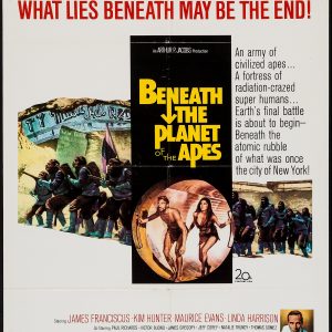 Beneath the Planet of the Apes (1970) poster