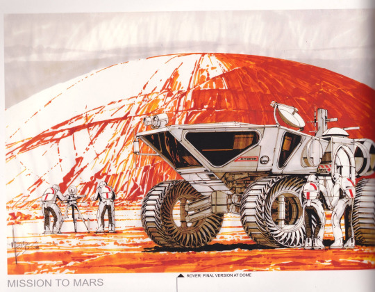 Syd Mead Mission to Mars (2000) concept art