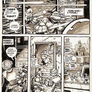 Kevin Eastman and Peter Laird Teenage Mutant Ninja Turtles #5 interior page