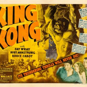 King Kong 1942 re-release poster