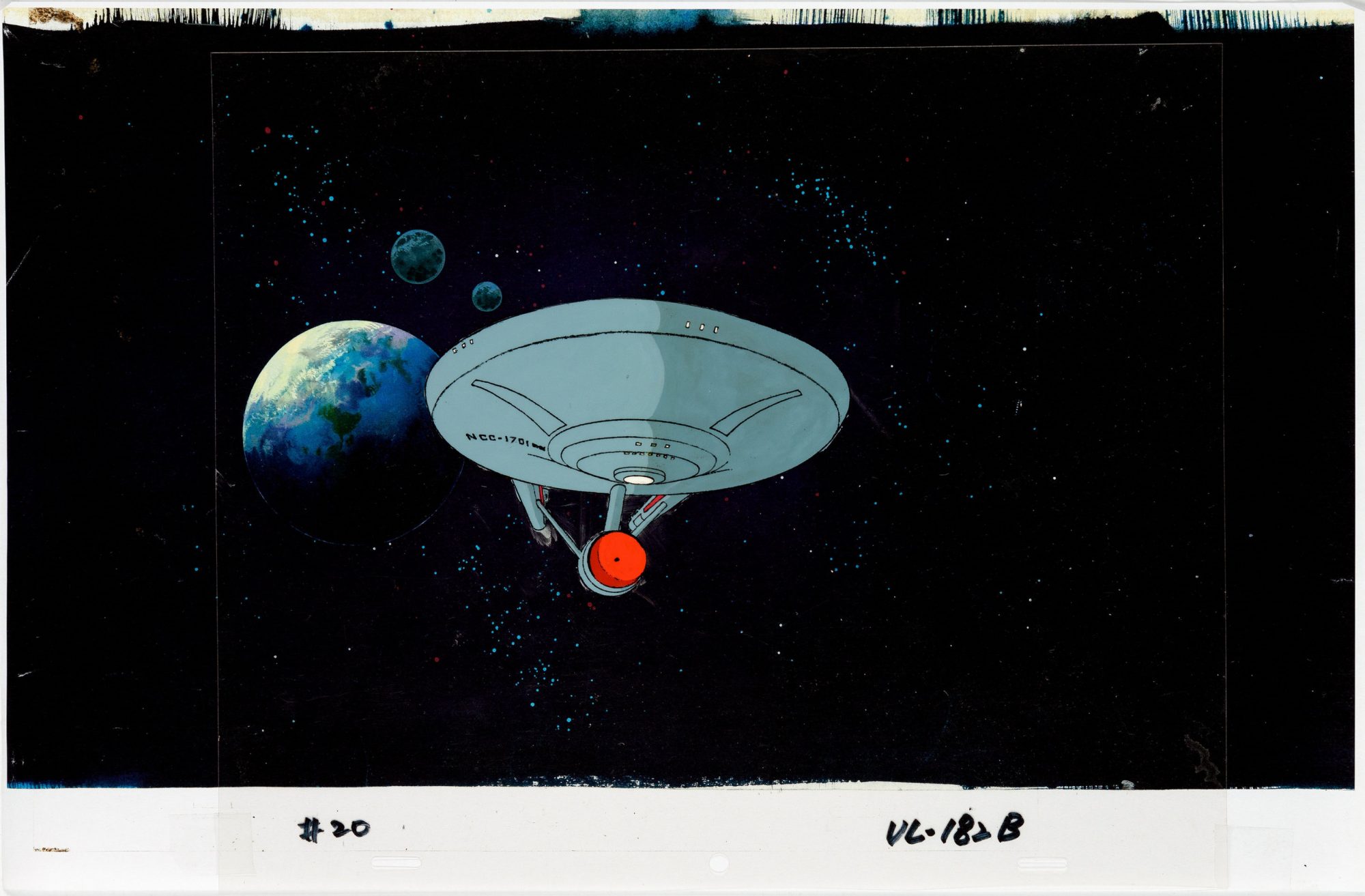 Star Trek: The Animated Series (1973) USS Enterprise cell