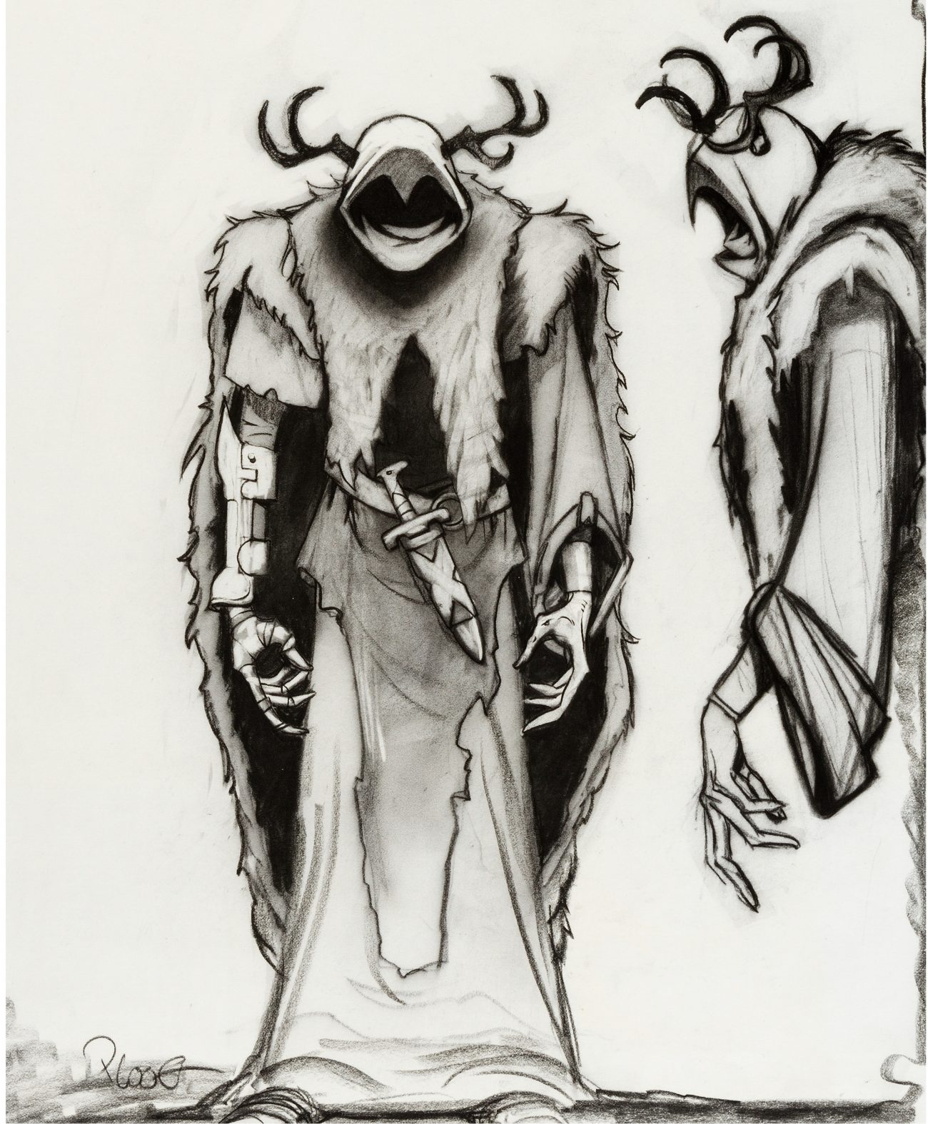Mike Ploog The Black Cauldron (1985) concept art