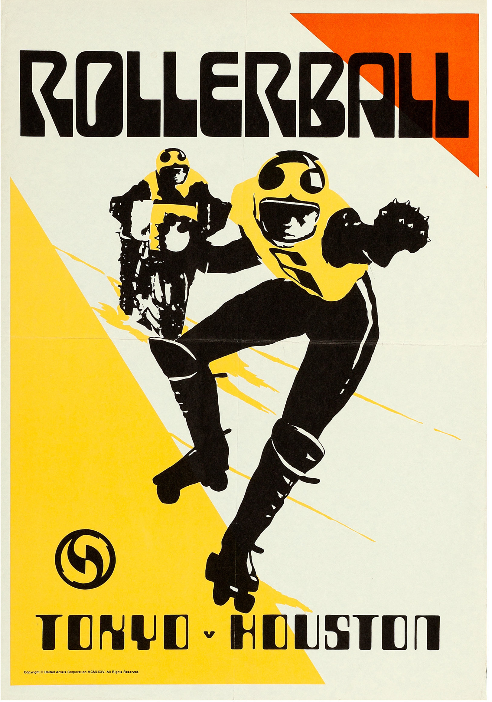 Rollerball (1975) Bob Peak poster