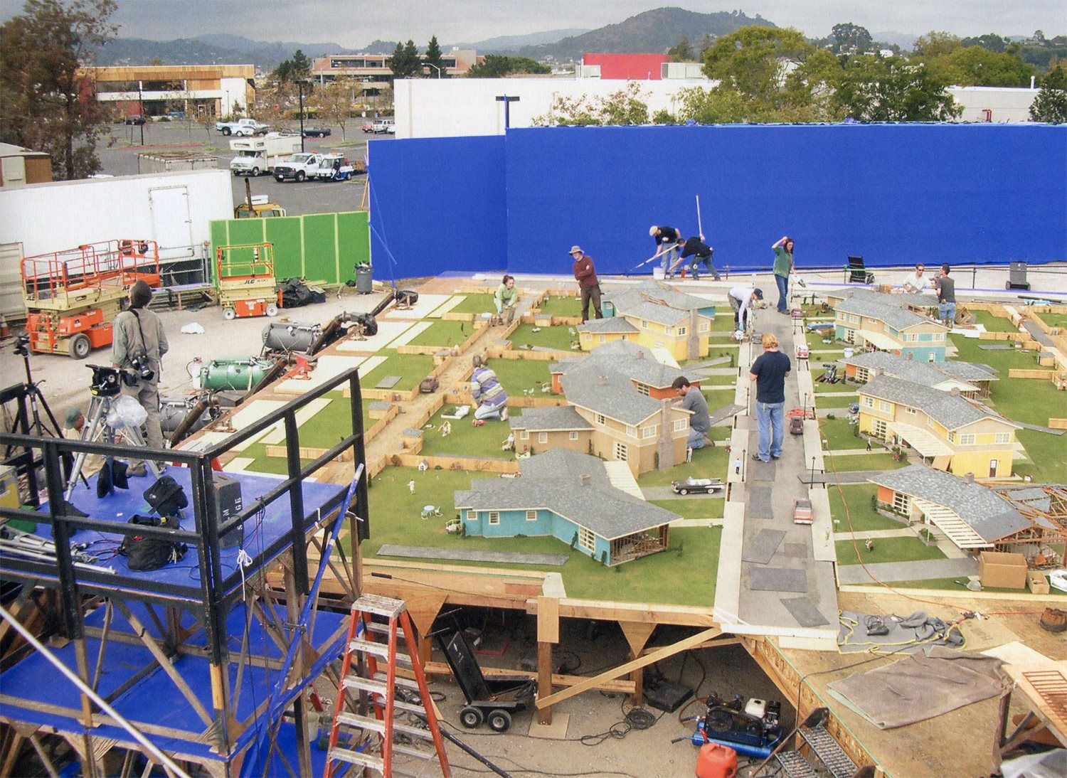 Behind the scenes of Nuke Town inIndiana Jones and the Kingdom of the Crystal Skull (2008)