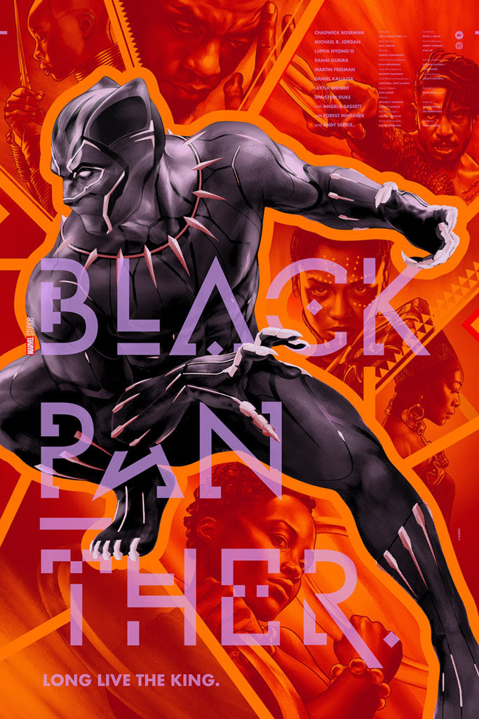 Mondo Black Panther (2018) poster