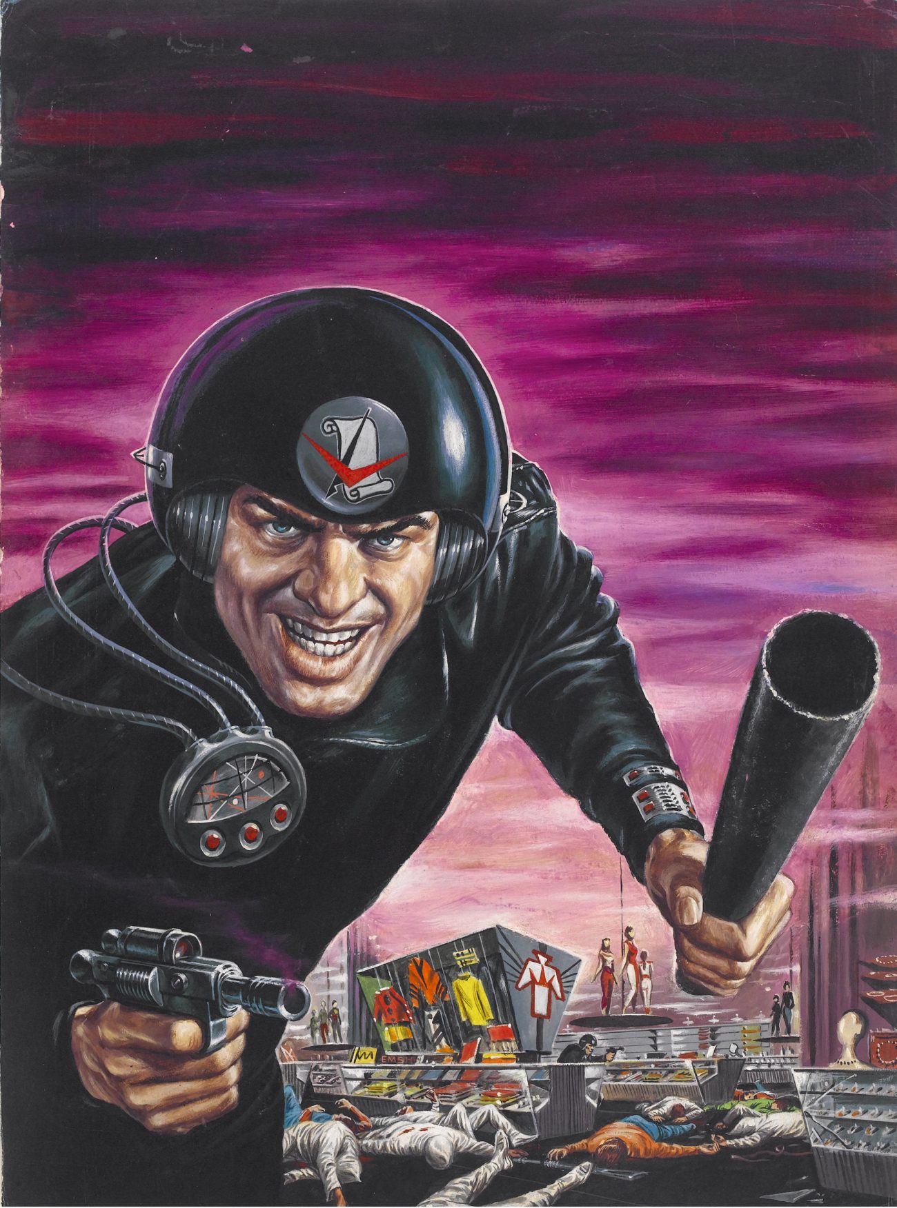 Ed Emshwiller "Black Market" painting