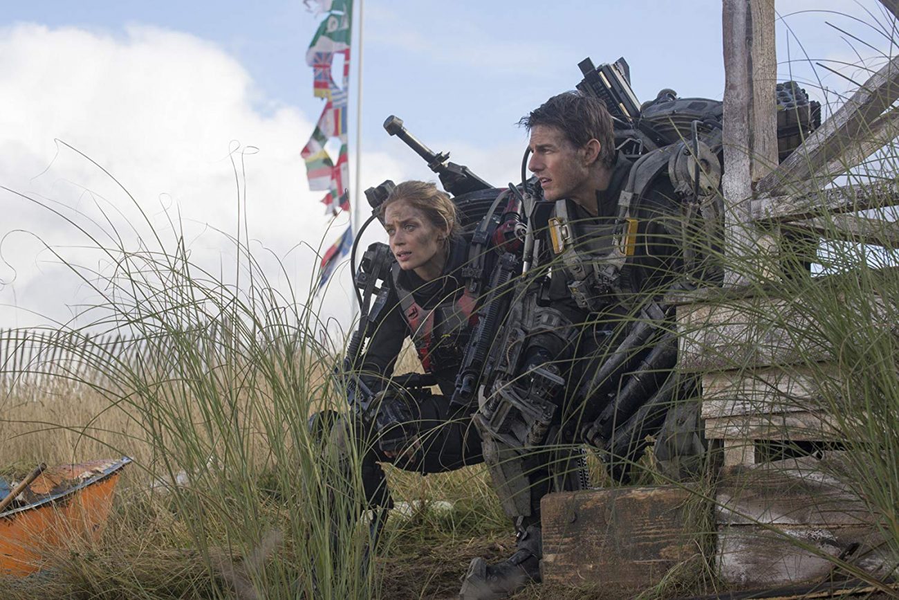 Tom Cruise and Emily Blunt in Edge of Tomorrow (2014)