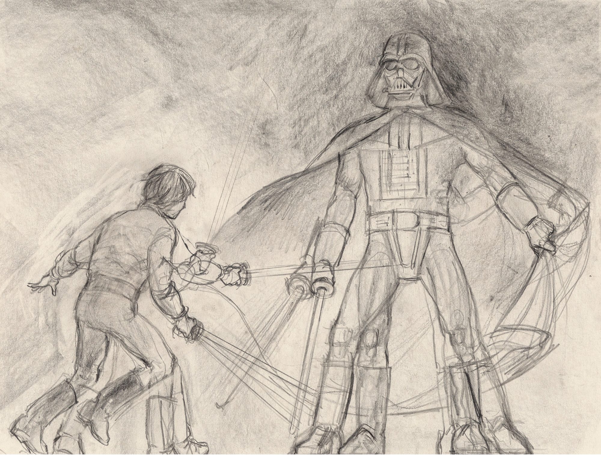 Tom Jung Star Wars Episode VI - Return of the Jedi, movie poster concept art