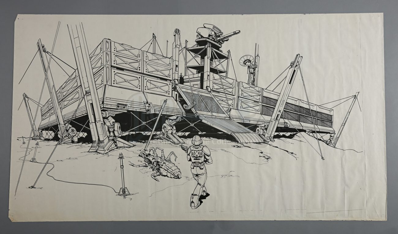 Starship Troopers (1997) concept art