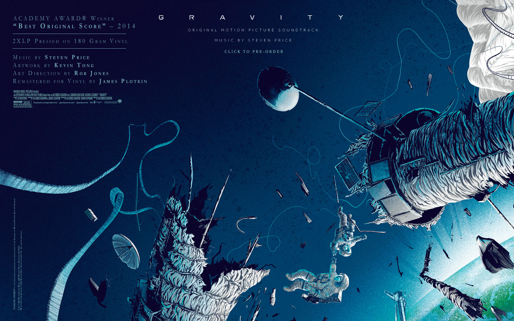 Gravity soundtrack album art – Dangerous Universe