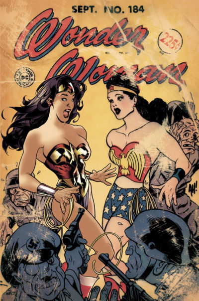 Wonder Woman comic book cover