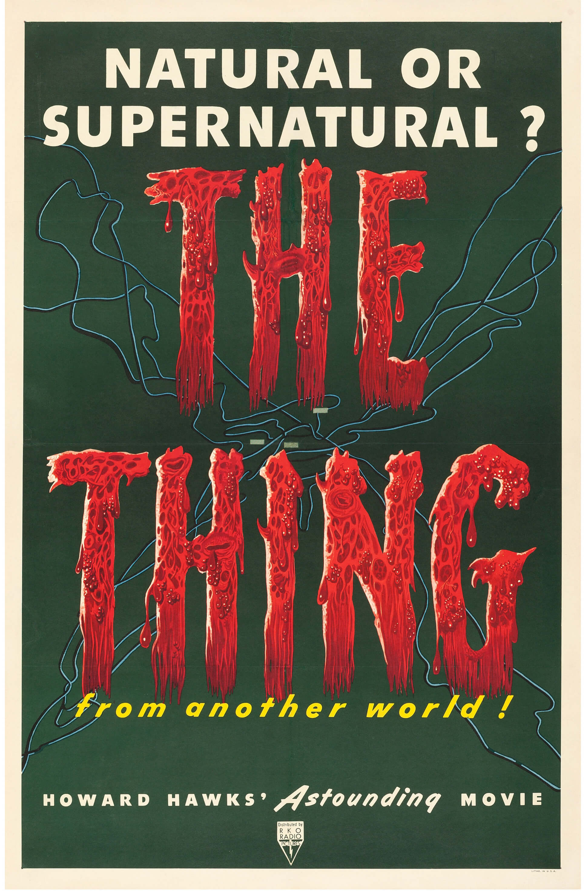 The Thing (1951) movie poster